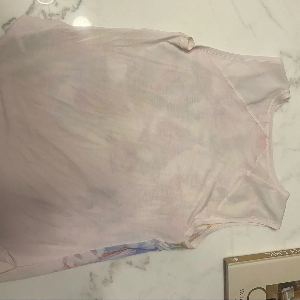 Ted Baker Multicolor Floral V-Neck Top - Picture 4 of 4